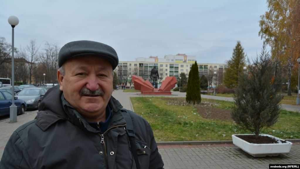 Leanid Markhotka, BHC representative in Salihorsk. Photo: RFE/RL